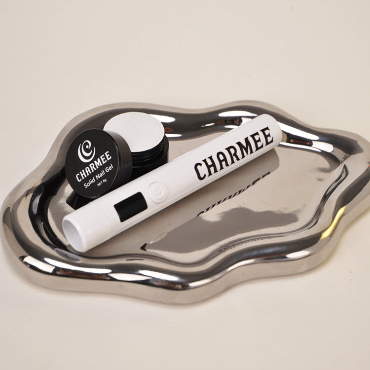 Manicure Tool Kit C (Handheld UV Light + Solid Nail Glue Gel)