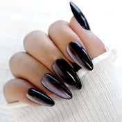 Charmeenail dark cat eye nails, salon quality magnetic shine
